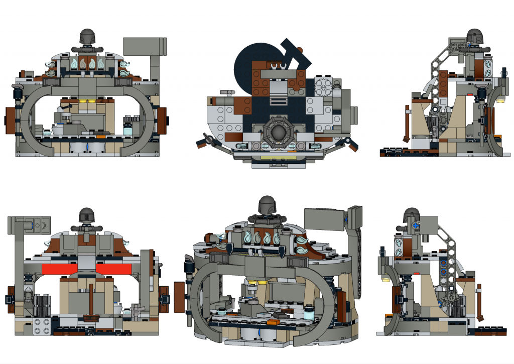 Alternate build for LEGO 75319