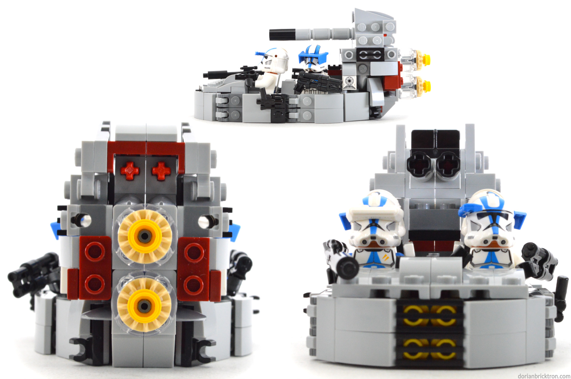 LEGO MOC FREE Star Wars STAP Speeder Building Instructions by ModernBrix