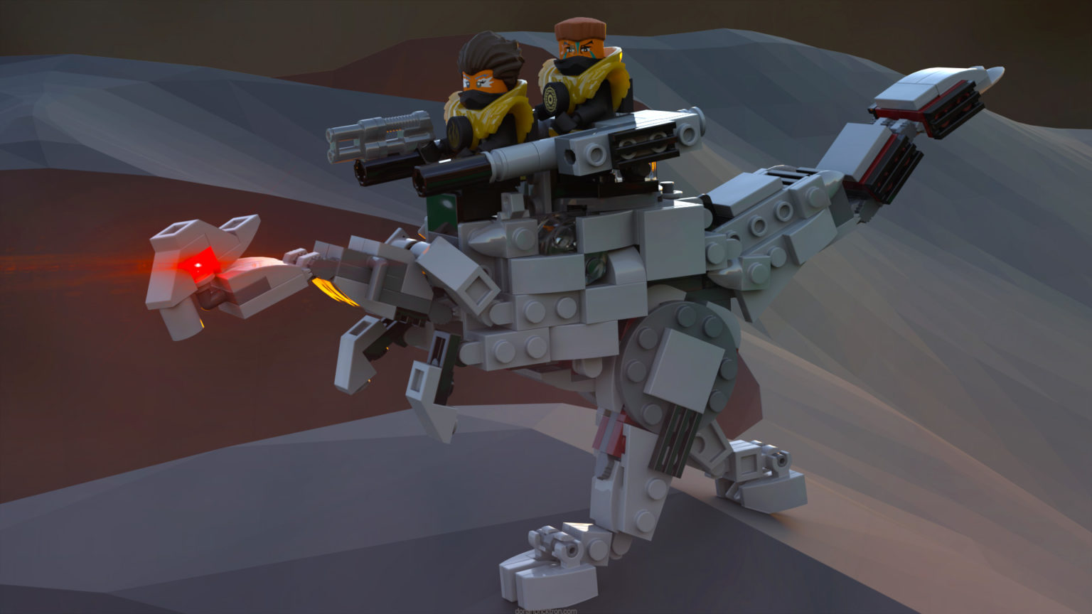 501st Legion LASER RAPTOR - LEGO 75345 Alternate Build • Dorian Bricktron