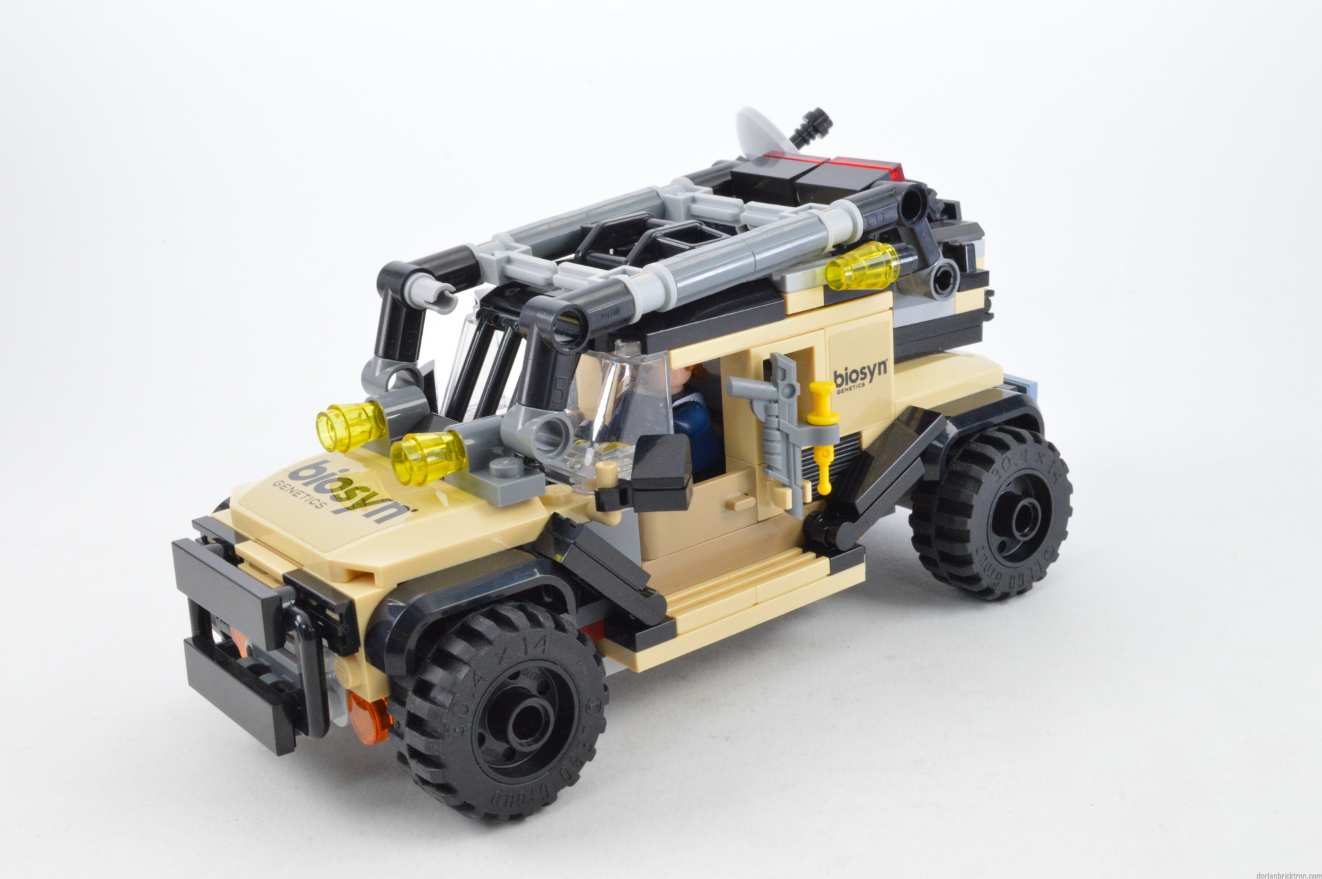 Grunde Gør det godt udvande Jurassic World: Biosyn Truck, LEGO 76951 Alternate Build + Free Build  Instructions • Dorian Bricktron
