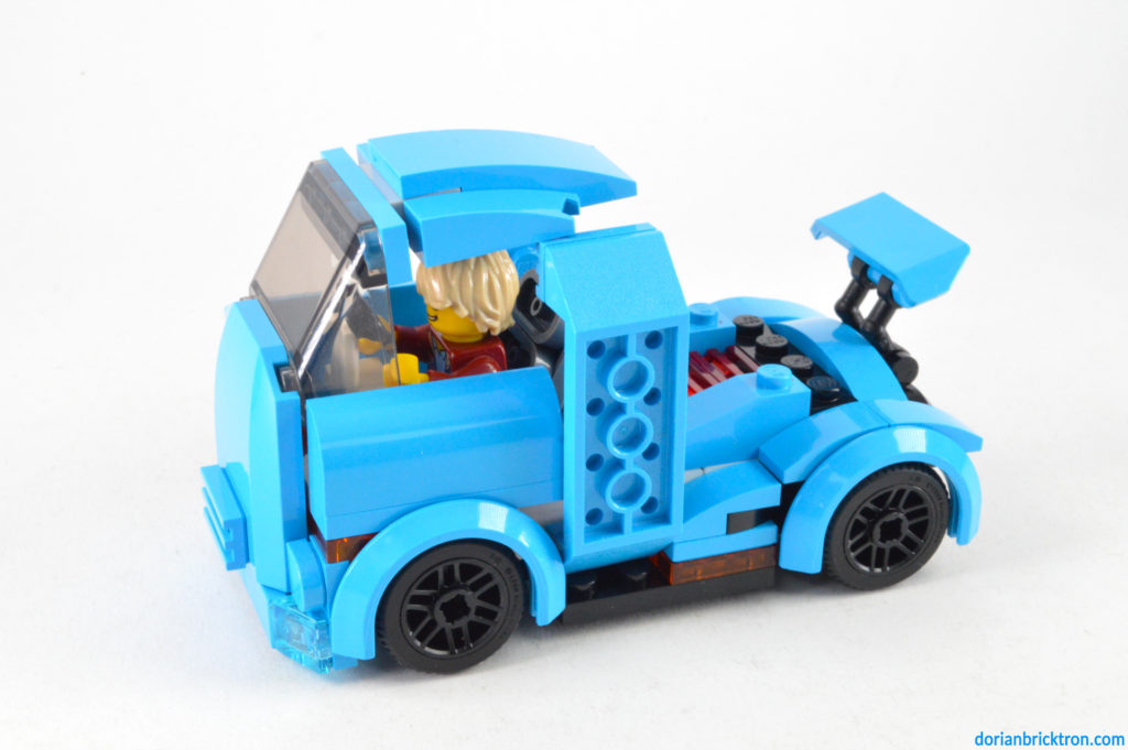 Happy Racing Truck Alternative build for LEGO City 60285