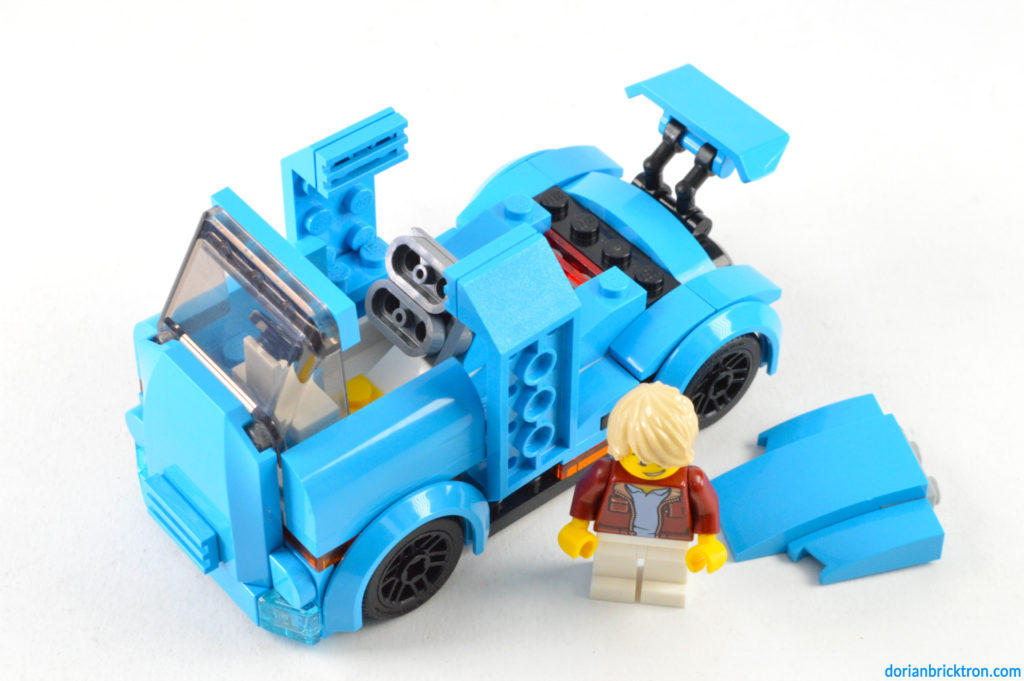 Happy Racing Truck Alternative build for LEGO City 60285