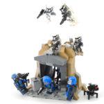 Star Wars: The Mandalorian: Mandalore Gate, 2x LEGO 75373 alternate build