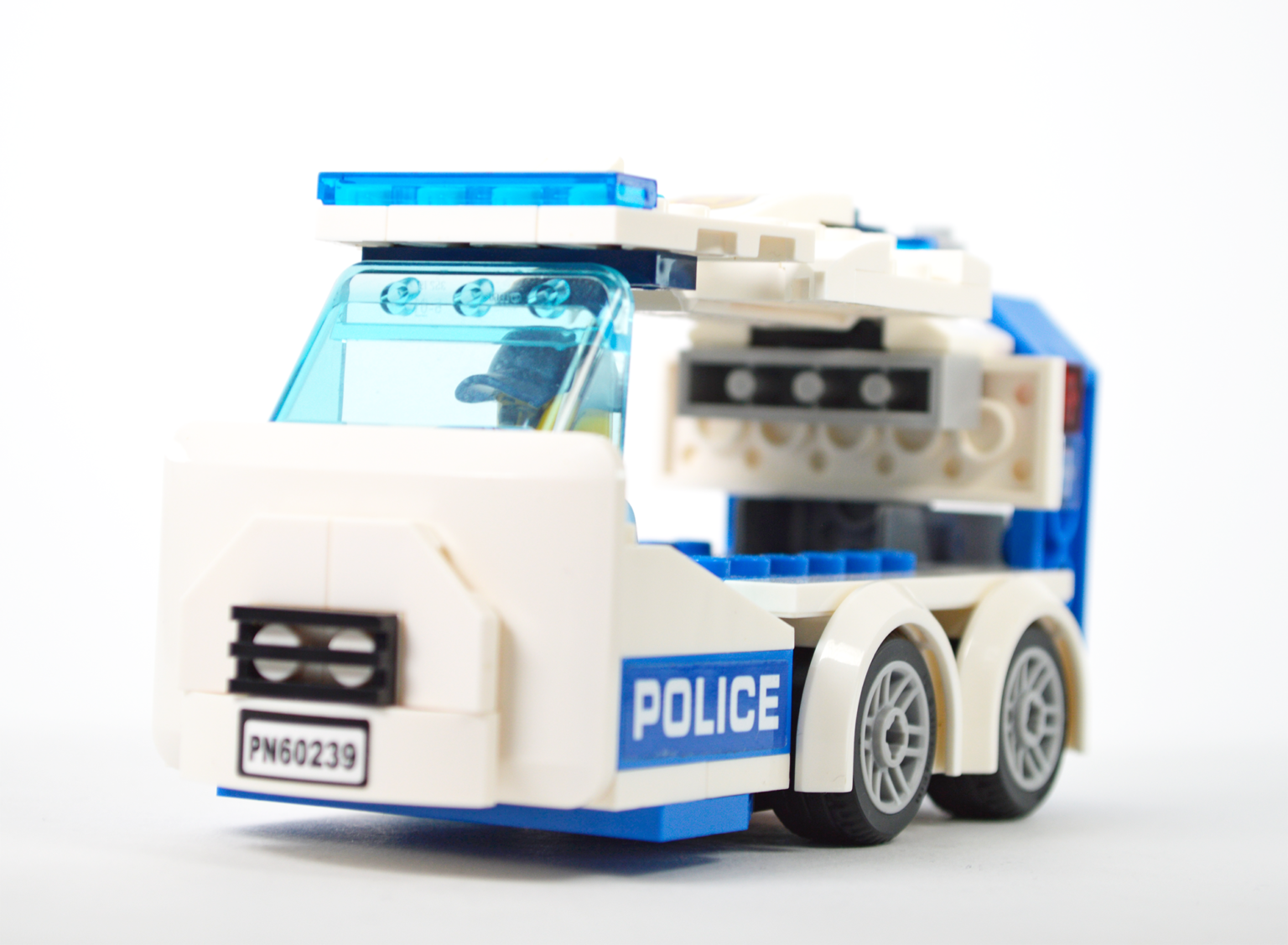 lego police car transporter