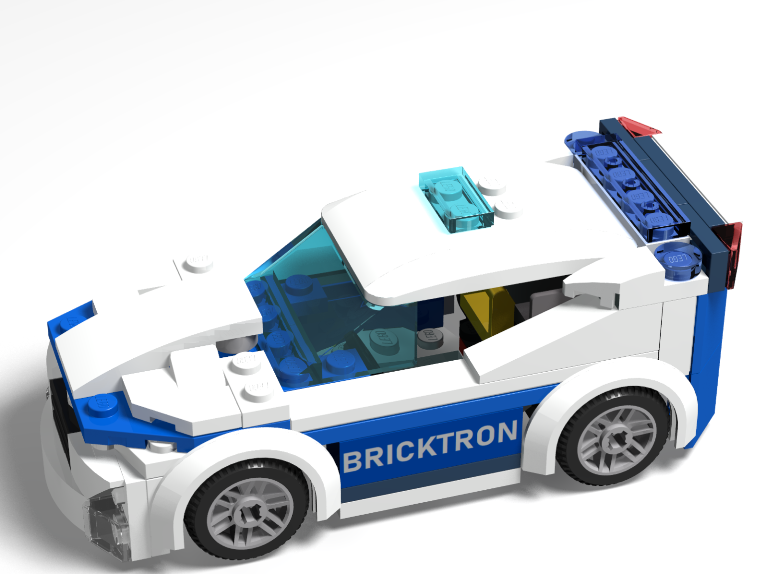 lego police car city