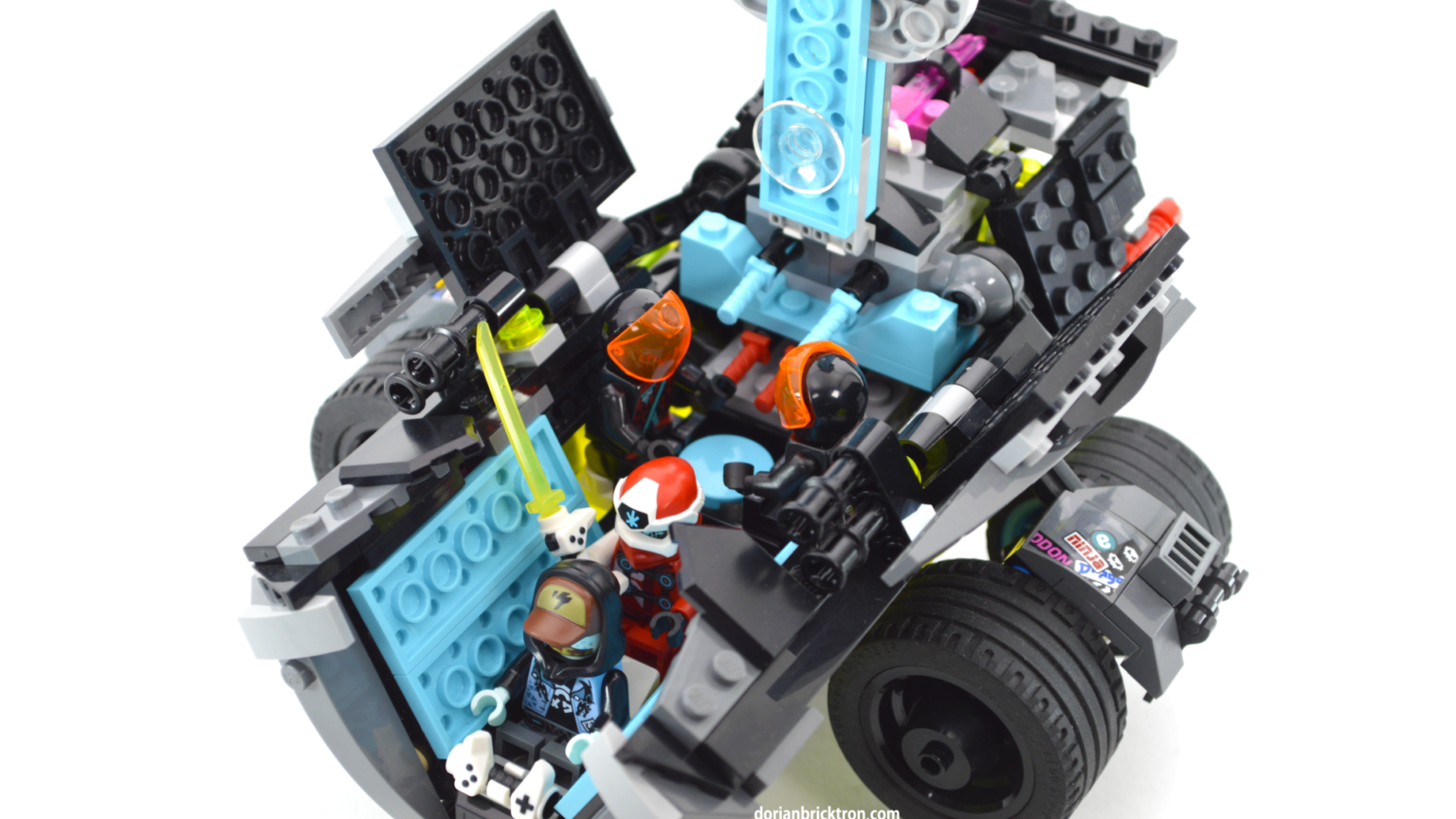 Ninjago: Ninja Tuning Ship, alternate build for LEGO 71710 â¢ Dorian Bricktron